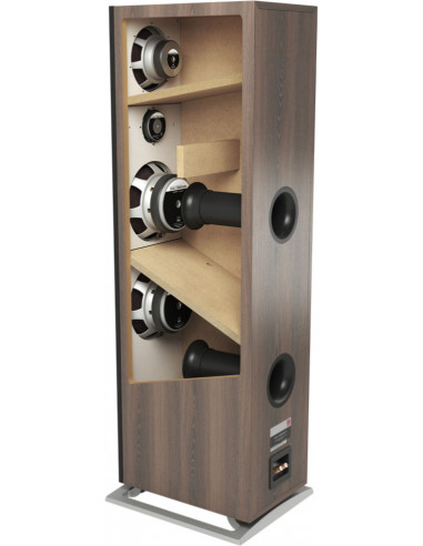 Pareja de altavoces tipo columna de 3 vías con dos woofers de 9” Dali OBERON 9