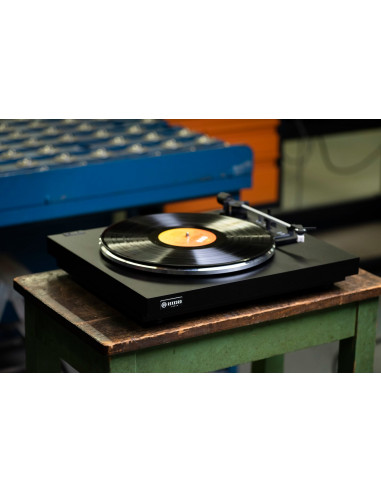 Tocadiscos con sub-chasis flotante totalmente automático, Rekkord Audio F110