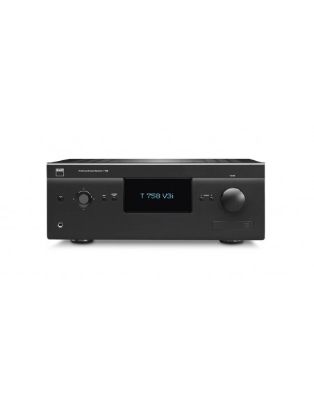 Receptor de sonido envolvente A/V de 110W NAD T 758 V3i